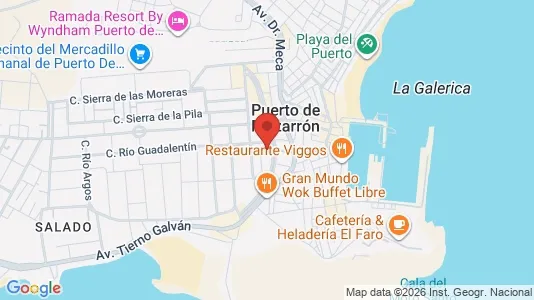 Apartments for rent i Mazarrón - kort over placeringen