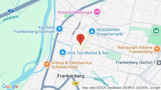 Apartments for rent i Central Saxony - kort over placeringen