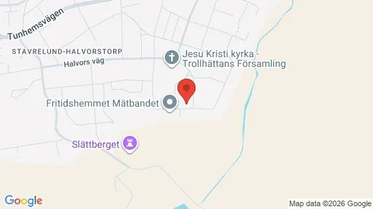 Apartments for rent i Trollhättan - kort over placeringen
