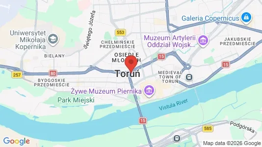 Apartments for rent in Toruń - Photo from Google Street View