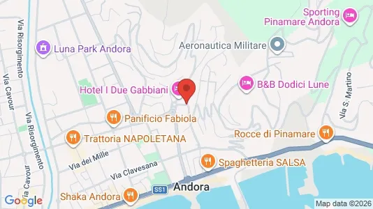 Apartments for rent i Andora - kort over placeringen