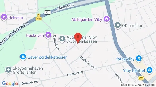 Apartments for rent i Viby J - kort over placeringen