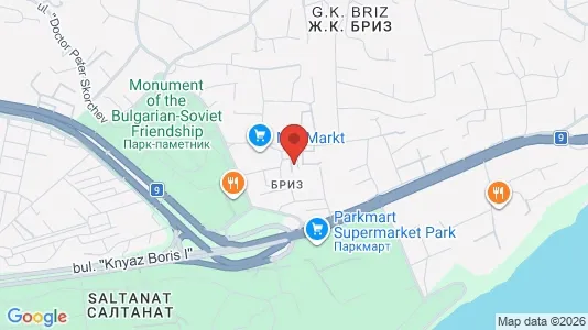 Apartments for rent in Varna Primorski - Photo from Google Street View
