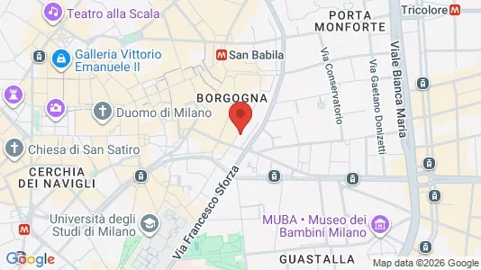 Apartments for rent i Milano Zona 1 - Centro storico - kort over placeringen