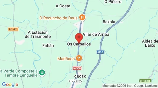 Apartments for rent in Oroso - Photo from Google Street View