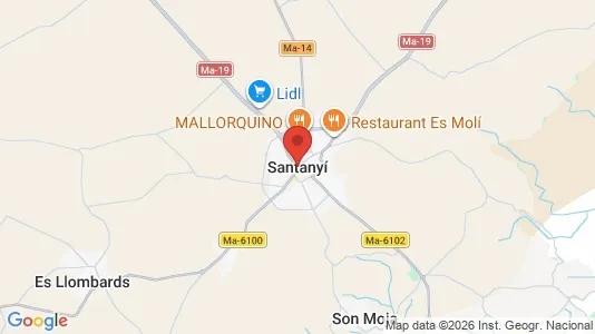 Apartments for rent in Santanyí - Photo from Google Street View