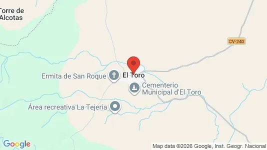Houses for rent i El Toro - kort over placeringen