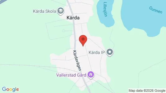 Apartments for rent i Värnamo - kort over placeringen