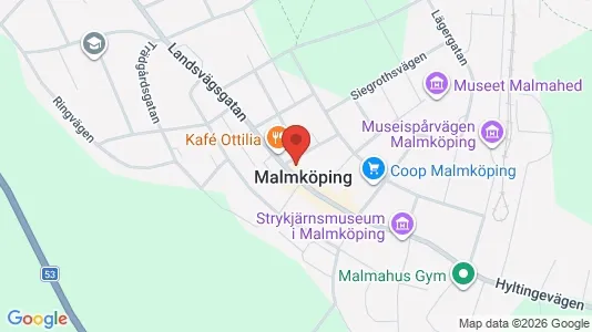 Apartments for rent i Flen - kort over placeringen