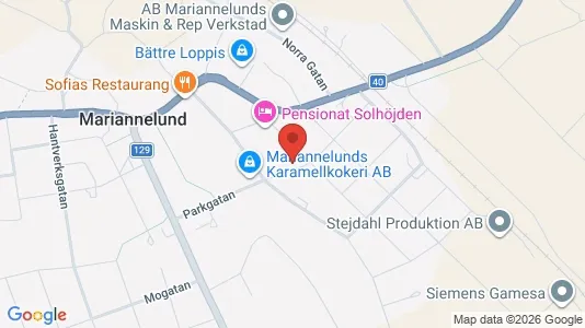 Apartments for rent i Eksjö - kort over placeringen