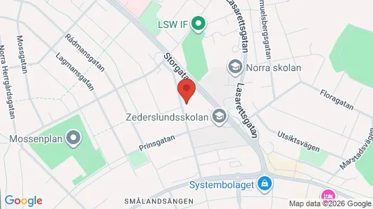 Apartments for rent i Motala - kort over placeringen