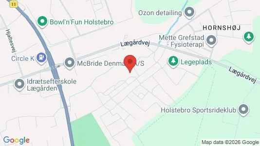 Apartments for rent i Holstebro - kort over placeringen