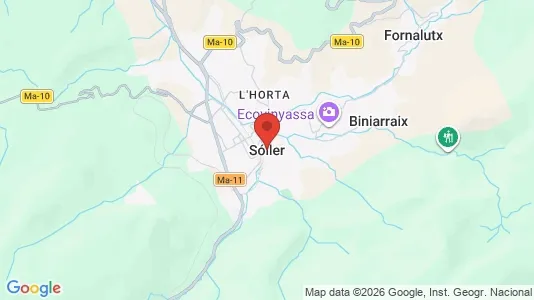 Apartments for rent in Sóller - Photo from Google Street View