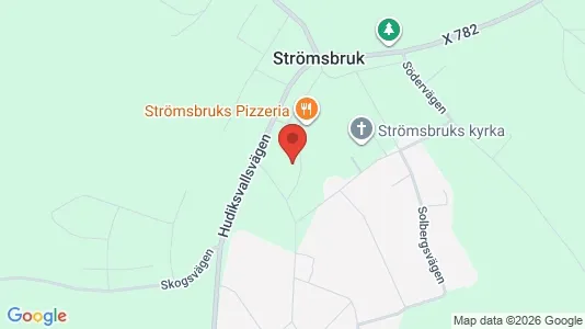 Apartments for rent i Nordanstig - kort over placeringen
