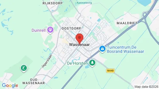 Houses for rent i Wassenaar - kort over placeringen