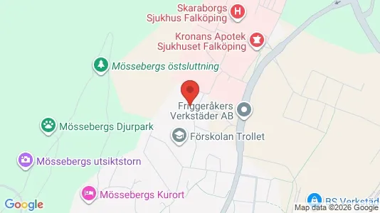 Apartments for rent i Falköping - kort over placeringen