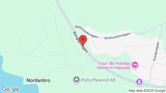 Apartments for rent i Nordanstig - kort over placeringen