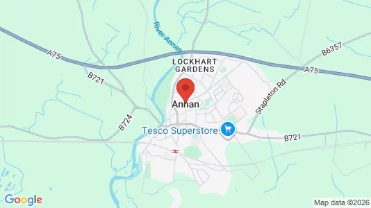 Houses for rent in Annan - Dumfriesshire - Photo from Google Street View