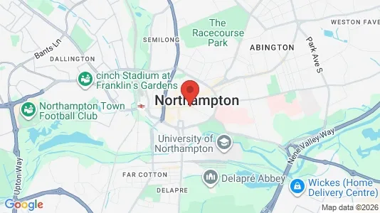 Rooms for rent in Northampton - Northamptonshire - Photo from Google Street View