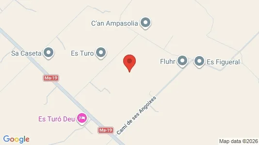 Apartments for rent i Campos - kort over placeringen