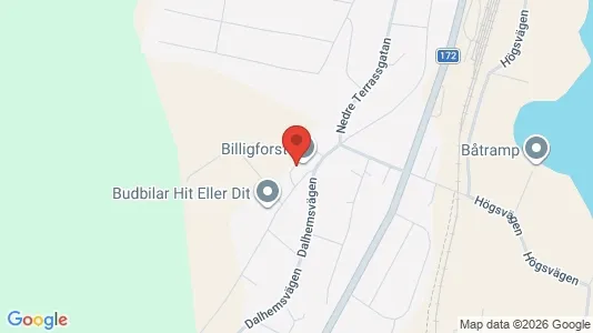 Apartments for rent i Bengtsfors - kort over placeringen