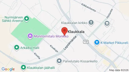 Apartments for rent i Nurmijärvi - kort over placeringen