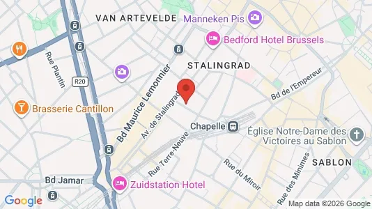 Apartments for rent in Stad Brussel - Photo from Google Street View