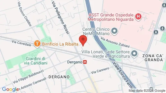 Apartments for rent i Milano Zona 9 - Porta Garibaldi, Niguarda - kort over placeringen