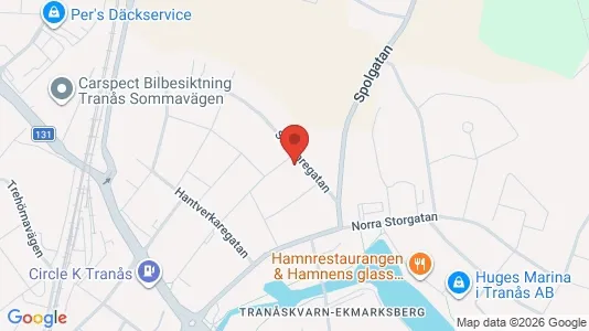 Apartments for rent i Tranås - kort over placeringen