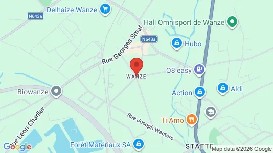 Apartments for rent in Wanze - Photo from Google Street View