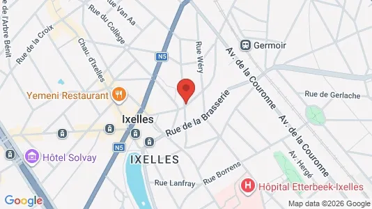 Apartments for rent in Brussels Elsene - Photo from Google Street View