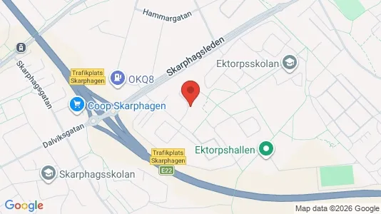 Apartments for rent i Norrköping - kort over placeringen
