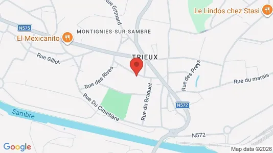 Apartments for rent i Charleroi - kort over placeringen