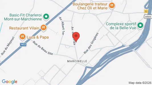 Apartments for rent in Charleroi - Photo from Google Street View