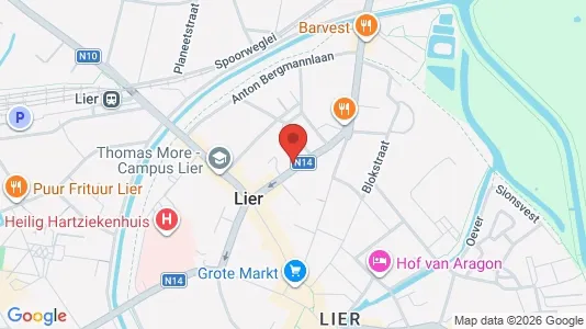 Apartments for rent in Lier - Photo from Google Street View