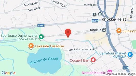 Apartments for rent in Knokke-Heist - Photo from Google Street View