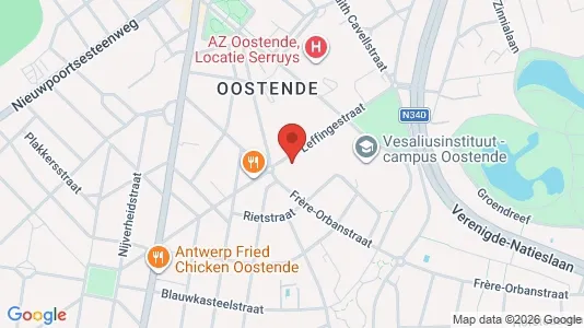 Apartments for rent in Oostende - Photo from Google Street View