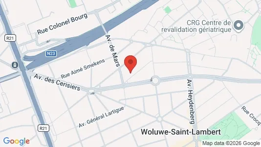 Apartments for rent in Brussels Sint-Lambrechts-Woluwe - Photo from Google Street View