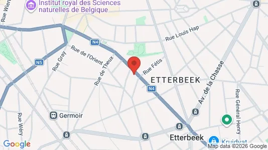 Apartments for rent in Brussels Etterbeek - Photo from Google Street View