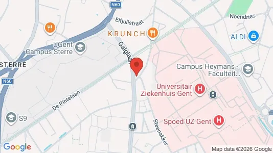 Apartments for rent in Stad Gent - Photo from Google Street View