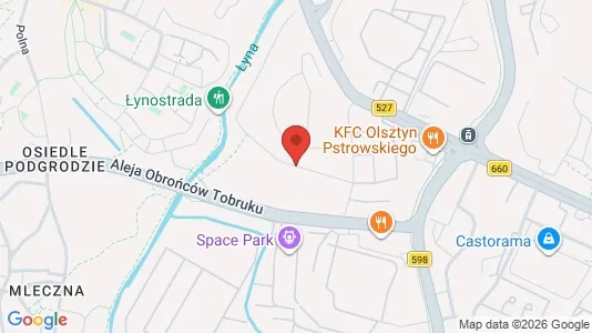 Apartments for rent in Olsztyn - Photo from Google Street View