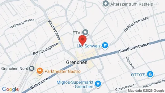 Apartments for rent i Lebern - kort over placeringen