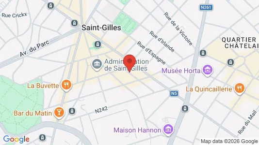 Apartments for rent in Brussels Sint-Gillis - Photo from Google Street View