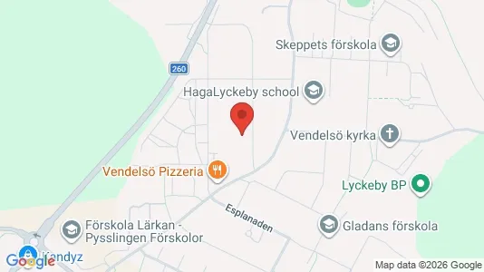 Apartments for rent i Haninge - kort over placeringen