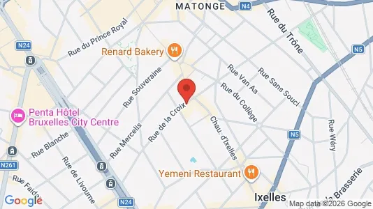 Apartments for rent in Brussels Elsene - Photo from Google Street View