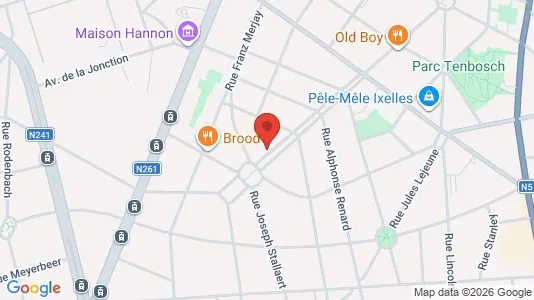 Apartments for rent in Brussels Elsene - Photo from Google Street View