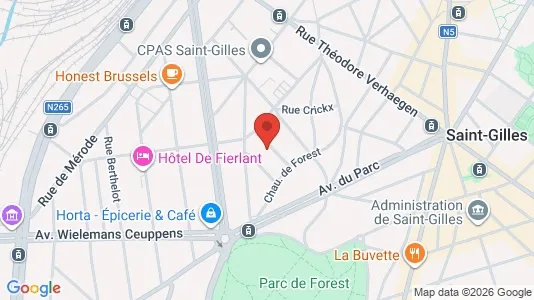 Apartments for rent in Brussels Sint-Gillis - Photo from Google Street View