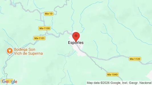 Apartments for rent i Esporles - kort over placeringen