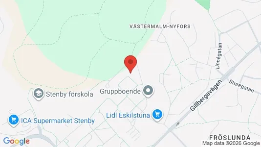 Apartments for rent i Eskilstuna - kort over placeringen