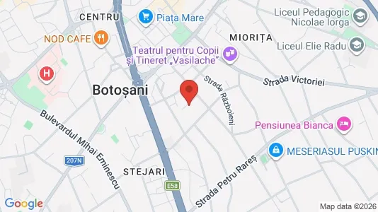 Apartments for rent i Curteşti - kort over placeringen